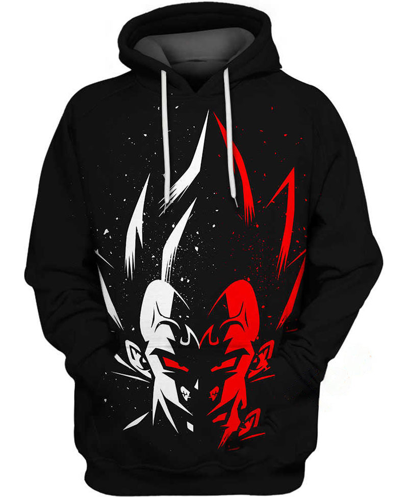 Beautiful Prince Saiyan Hoodie 3D