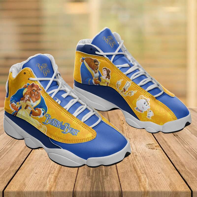Beauty And The Beast Air Jordan Shoes