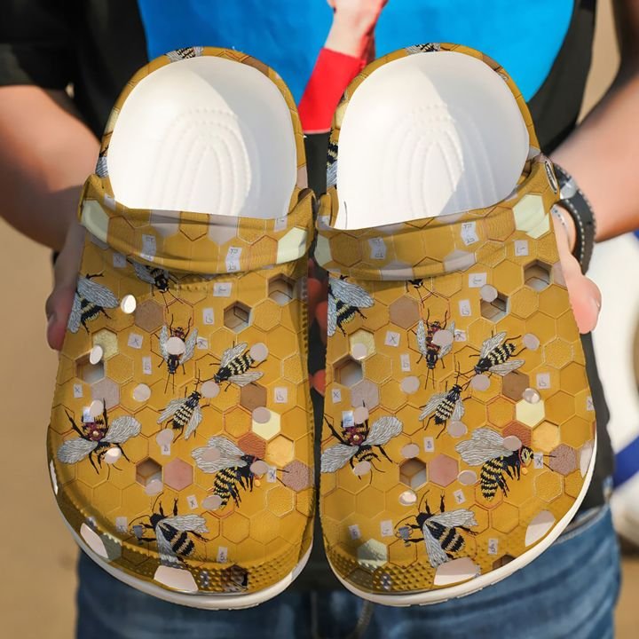 Bee Bumble Crocs Clog Shoes