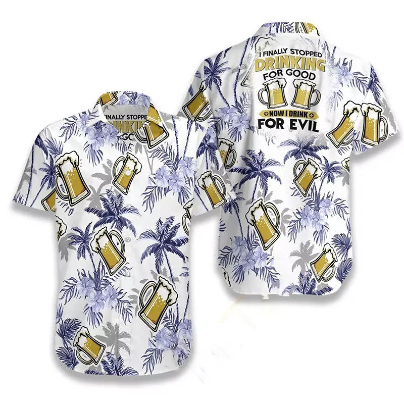 Beer Coconut Tree V1 Hawaiian shirts