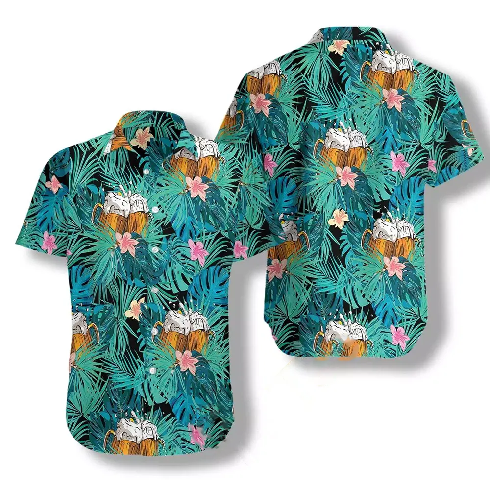 Beer Tropical Hawaiian shirts