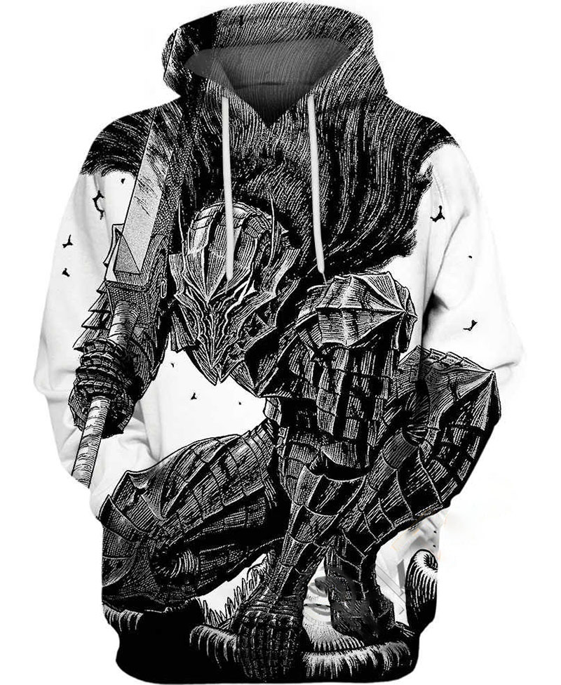 Berserk Armor Hoodie 3D