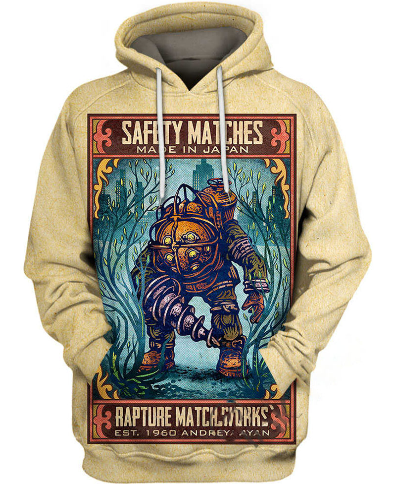 Bioshock Hoodie 3D