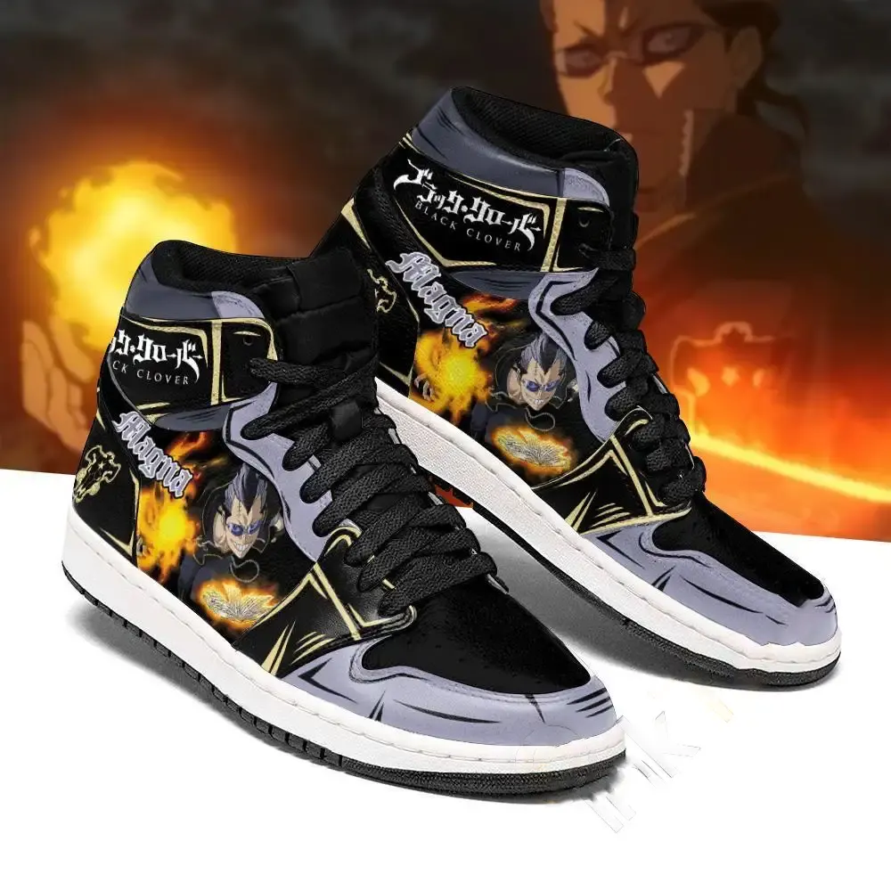 Black Bull Magna Black Clover Anime Shoes Amazon Air Jordan Shoes