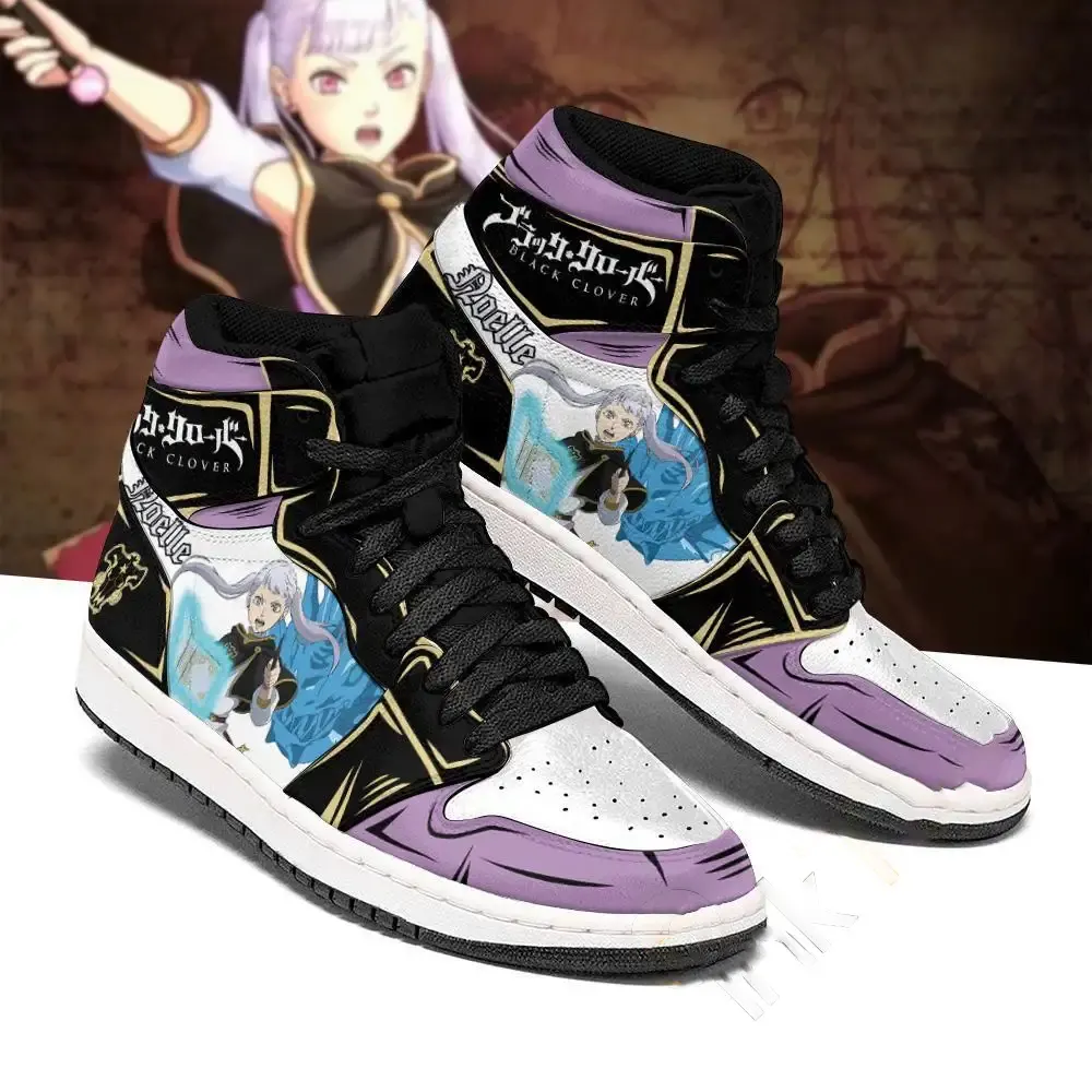 Black Bull Noelle Silva Black Clover Anime Shoes Amazon Air Jordan Shoes