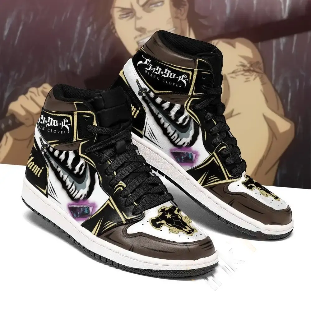 Black Bull Yami Sukehiro Black Clover Anime Shoes Amazon Air Jordan Shoes