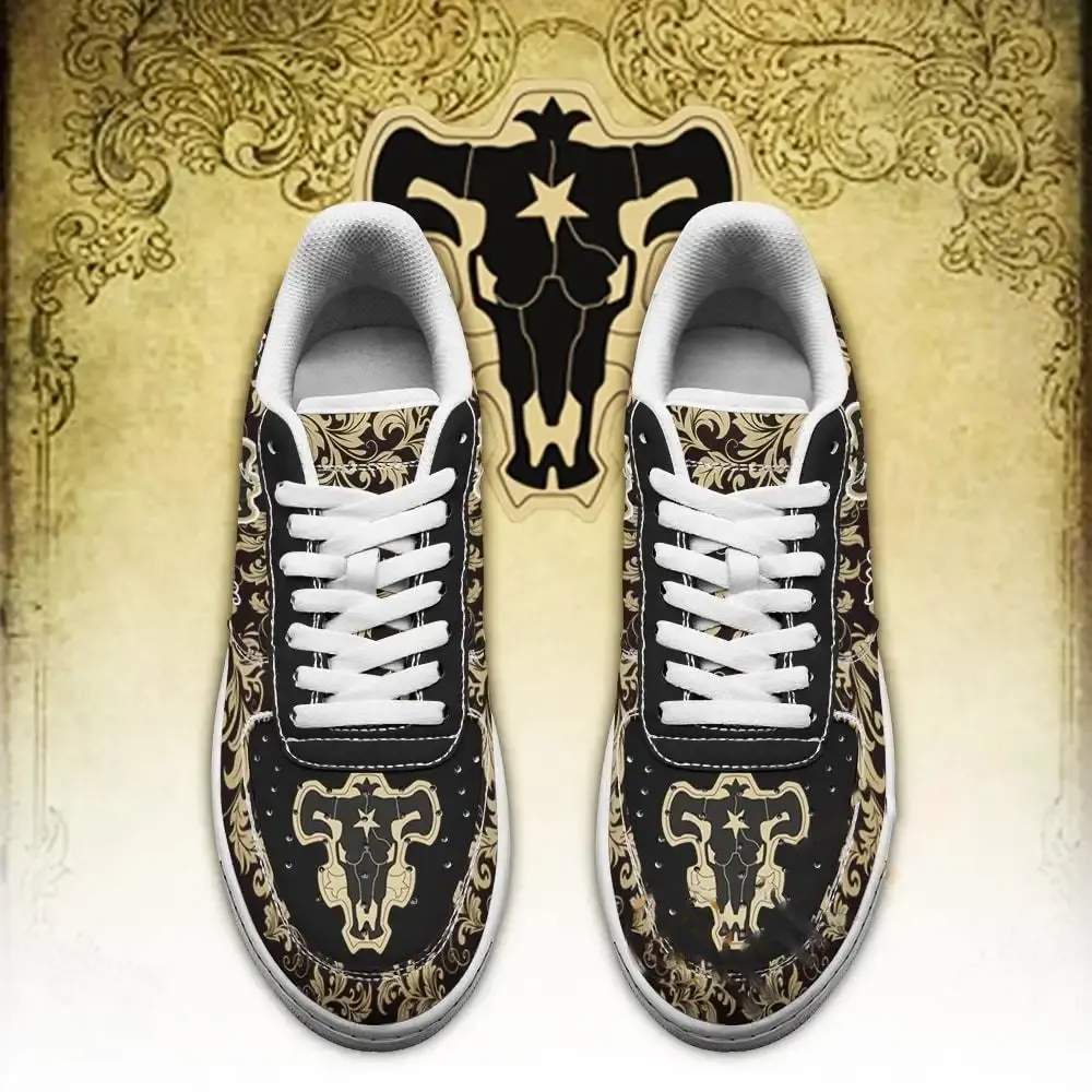 Black Clover Magic Knights Squad Black Bull Anime Amazon Nike Air Force Shoes