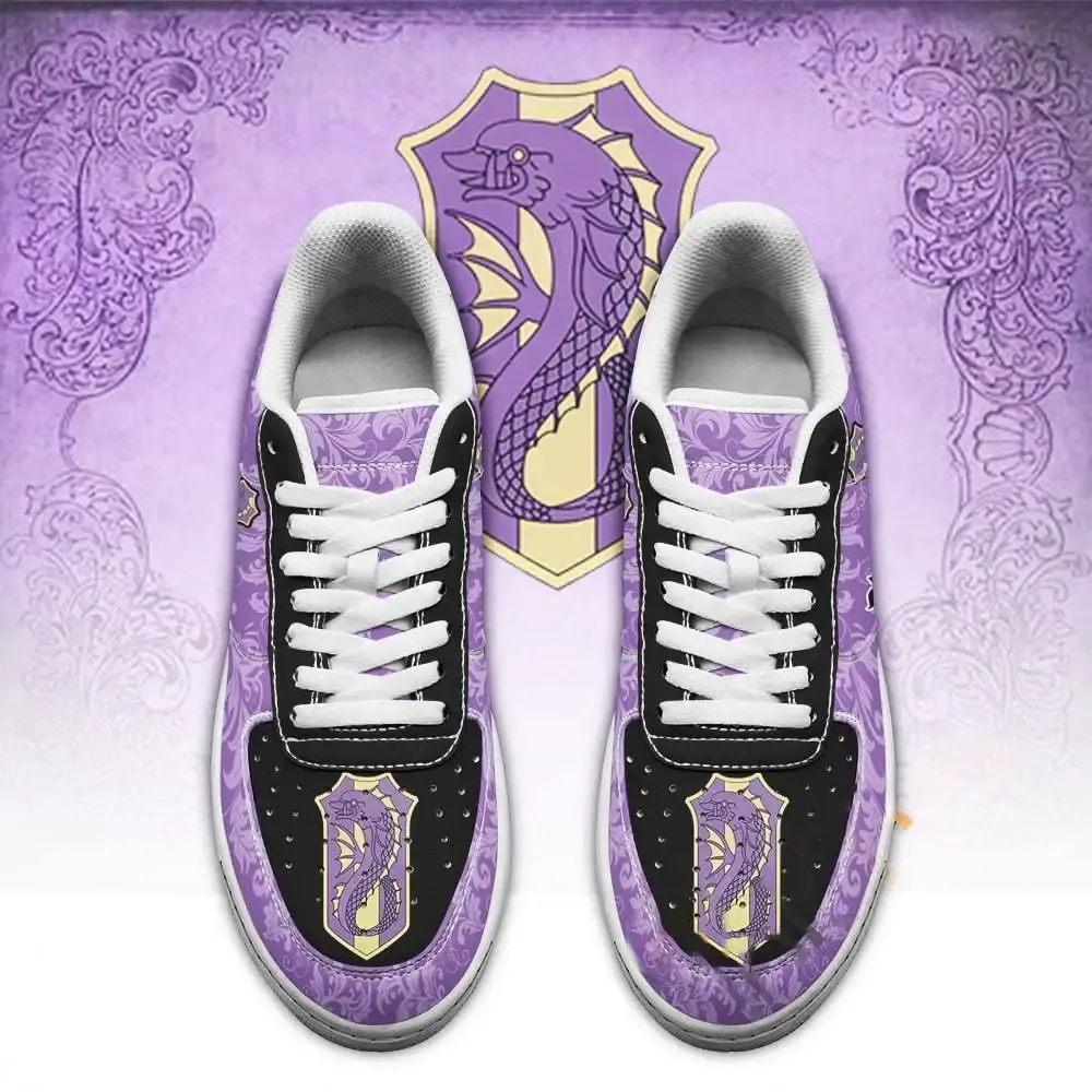 Black Clover Magic Knights Squad Purple Orca Anime Amazon Nike Air Force Shoes