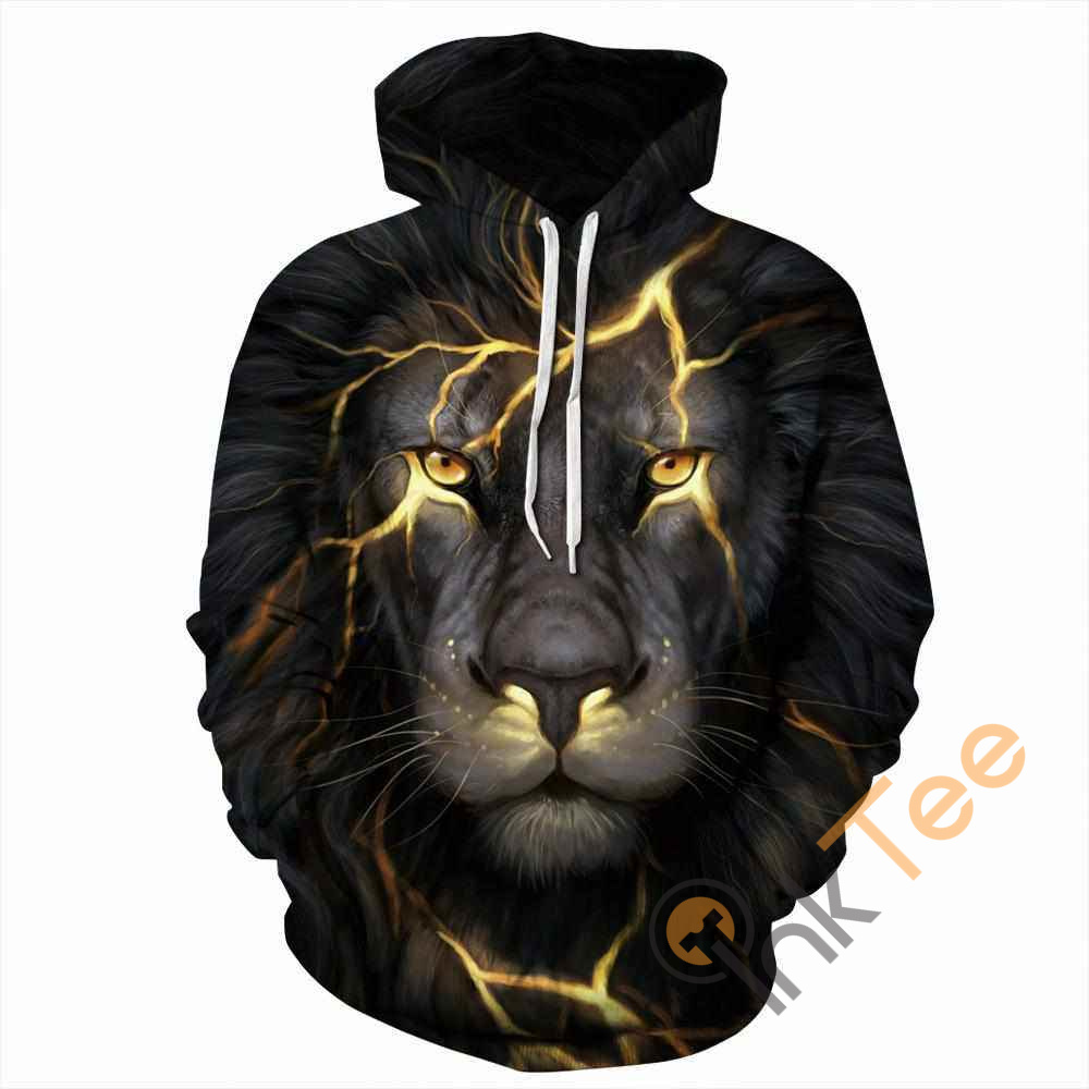 Black Lion Epic Animal Hoodie 3D