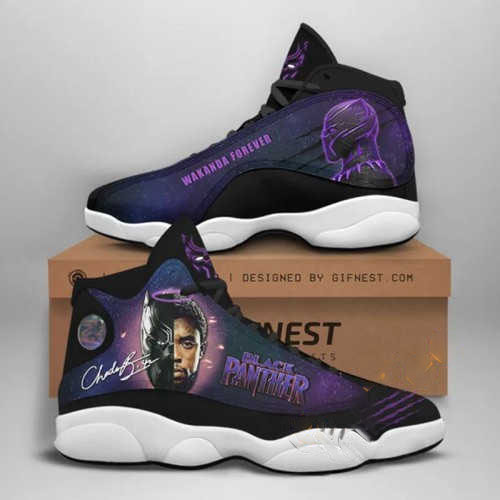 Black Panther Chadwick Boseman Air Jordan Shoes