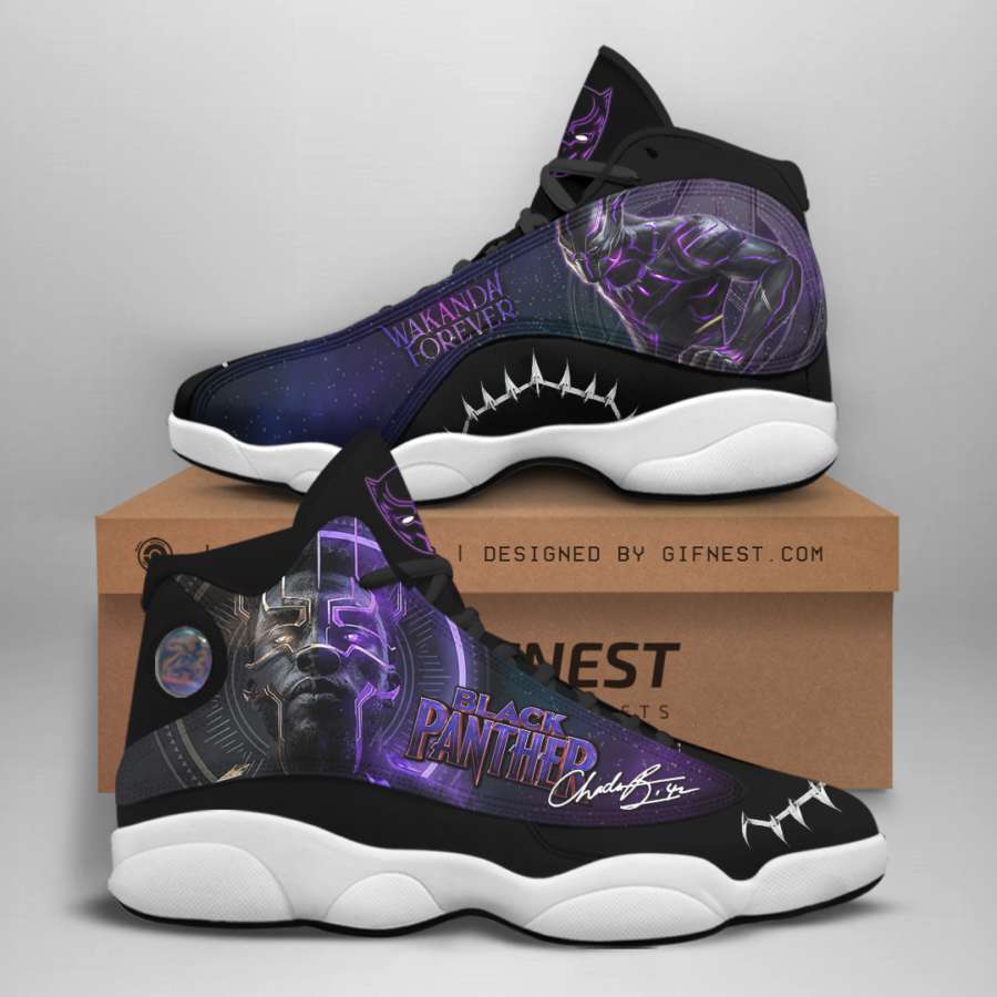 Black Panther Custom Air Jordan Shoes