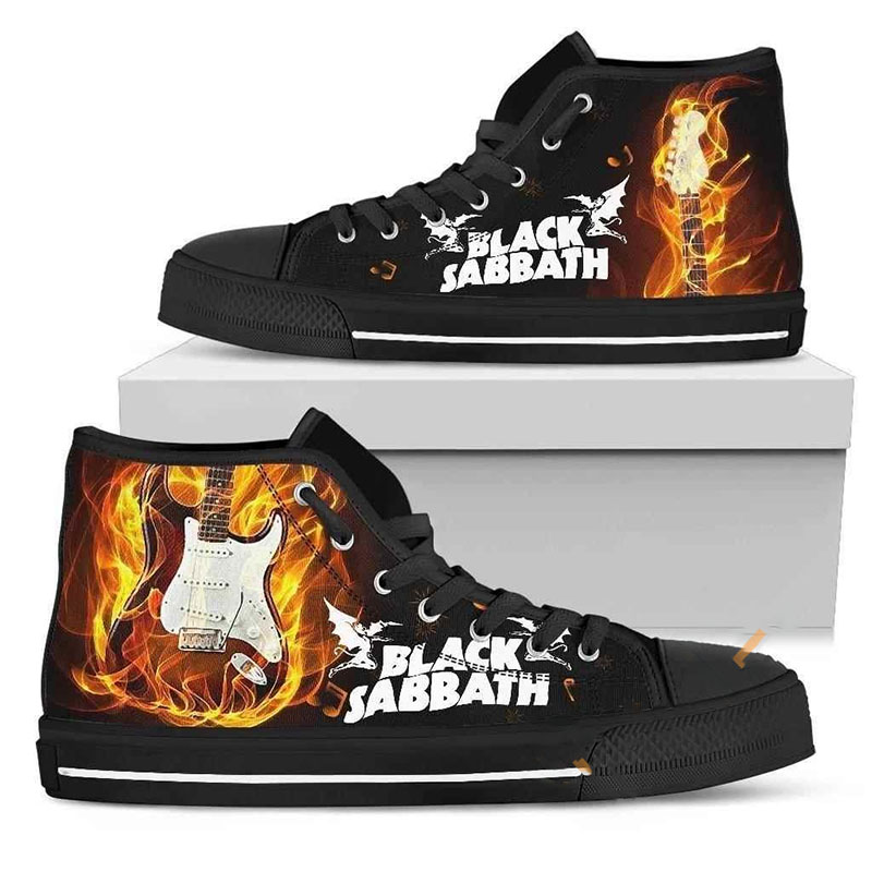 Black Sabbath High Top Shoes