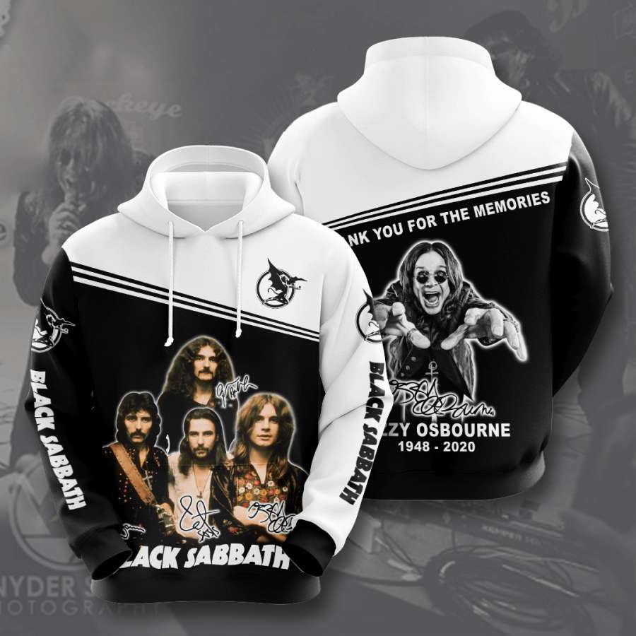 Black Sabbath Custom Hoodie 3D