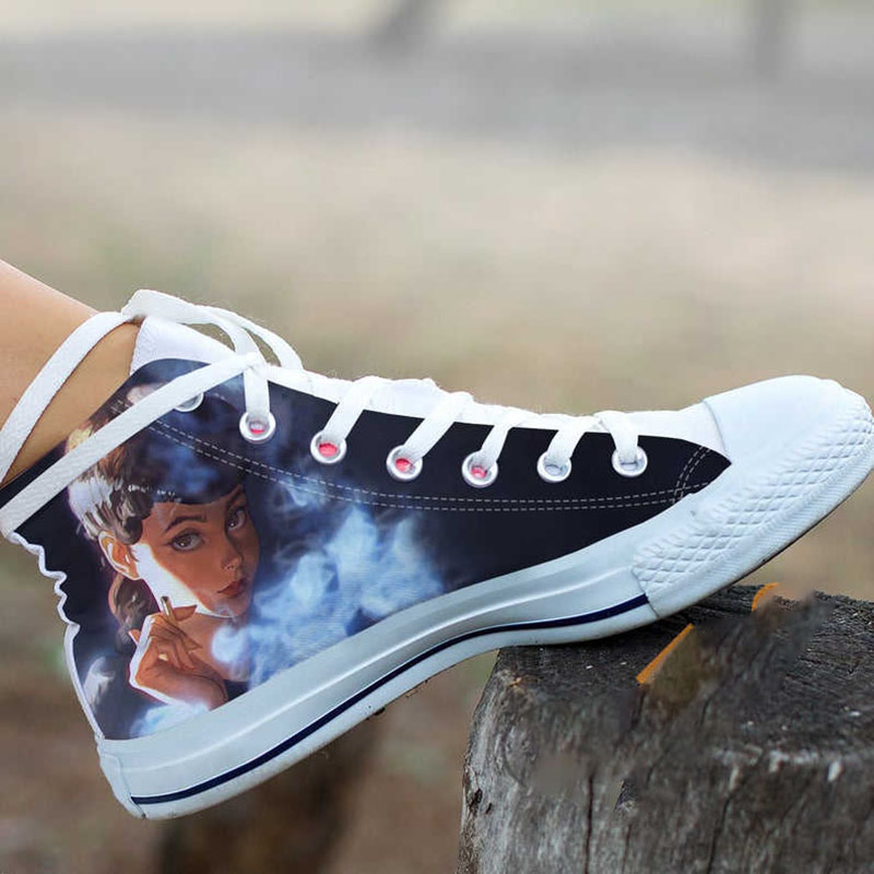 Blade Runner Custom Movie High Top Shoes