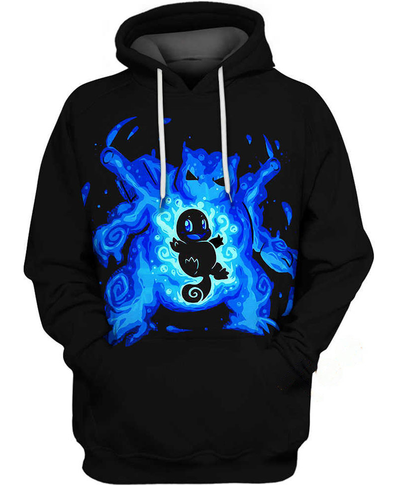 Blastoise And Squirtle Hoodie 3D