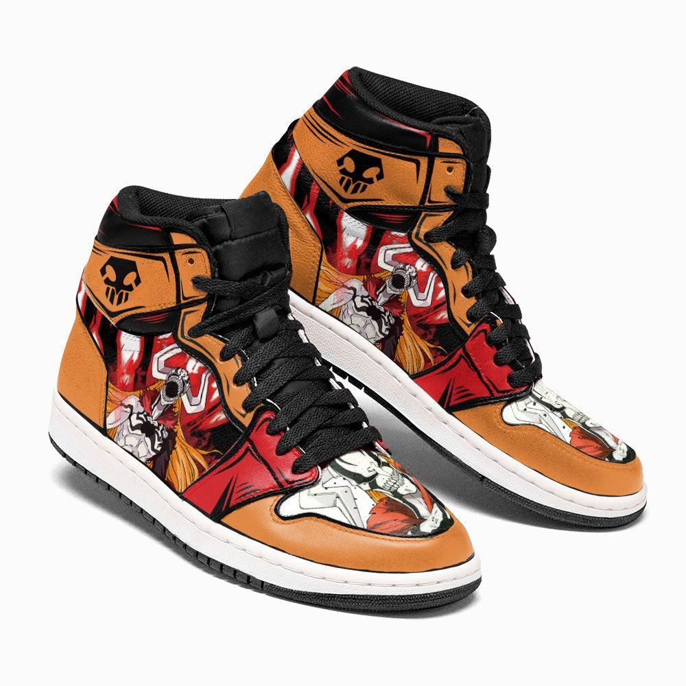 Bleach Ichigo Demon Hollow Custom Anime Air Jordan Shoes