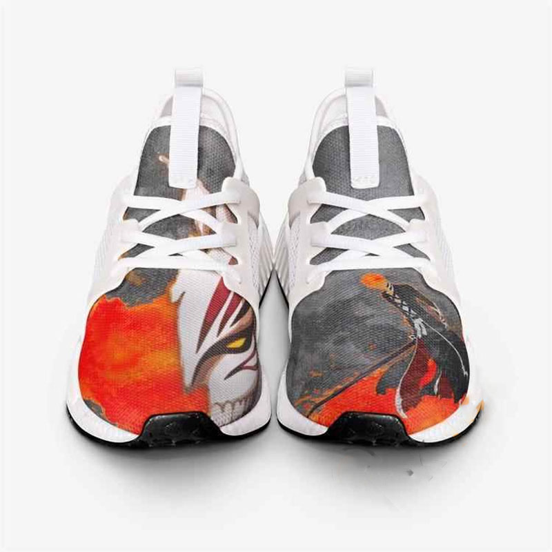 Bleach Ichigo Fire Custom NMD Human Shoes