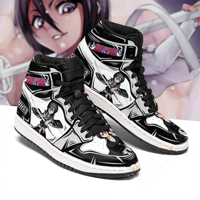 Bleach Rukia Bleach Sneakers Anime Air Jordan Shoes