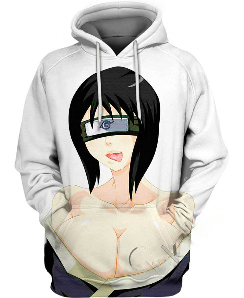 Blindfold Shizune Ahegao Hoodie 3D