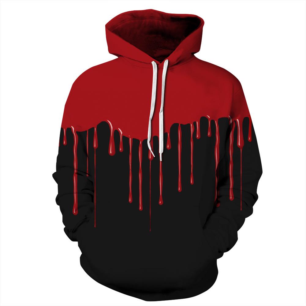 Blood Flowing Cools Hoodie 3D