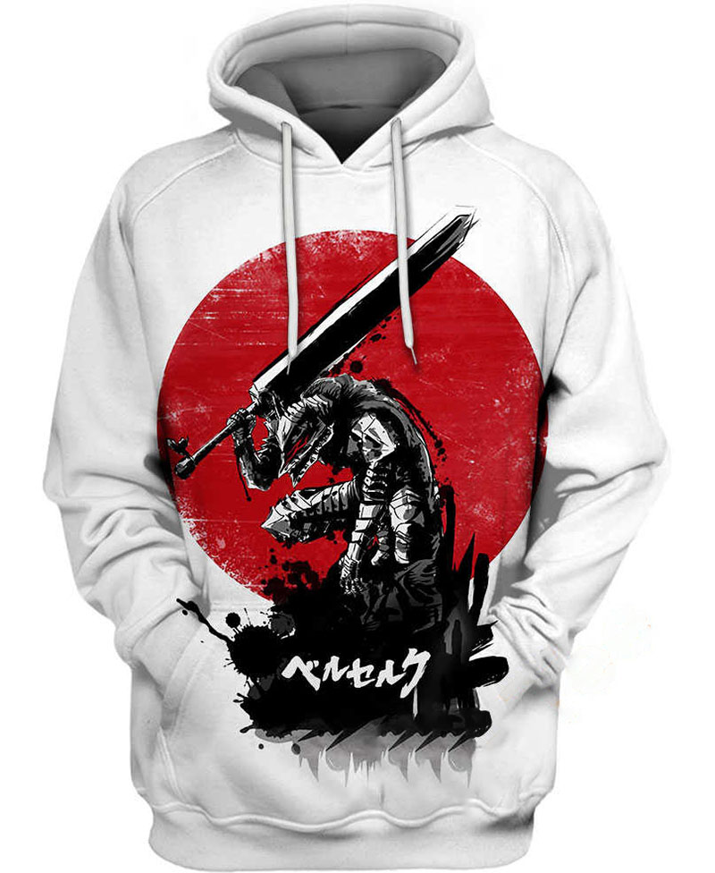 Bloody Guts Berserk Hoodie 3D