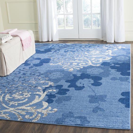 Blue Flower Limited Edition Rug
