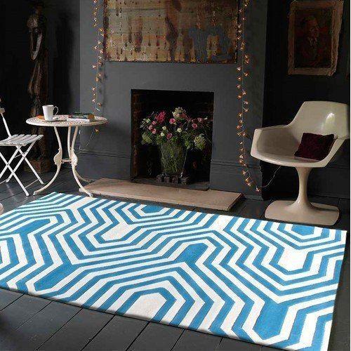 Blue Modern Limited Edition Rug