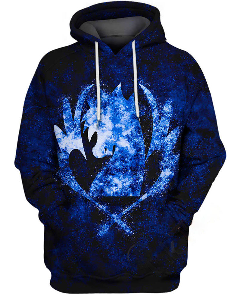 Blue Pegasus Fairy Tail Hoodie 3D