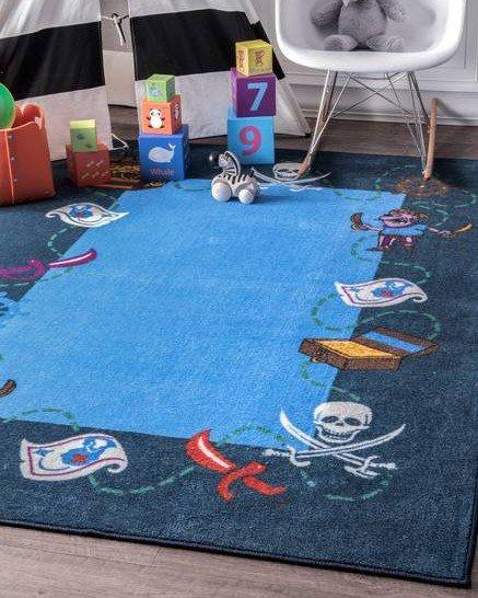 Blue Pirate Life Limited Edition Rug