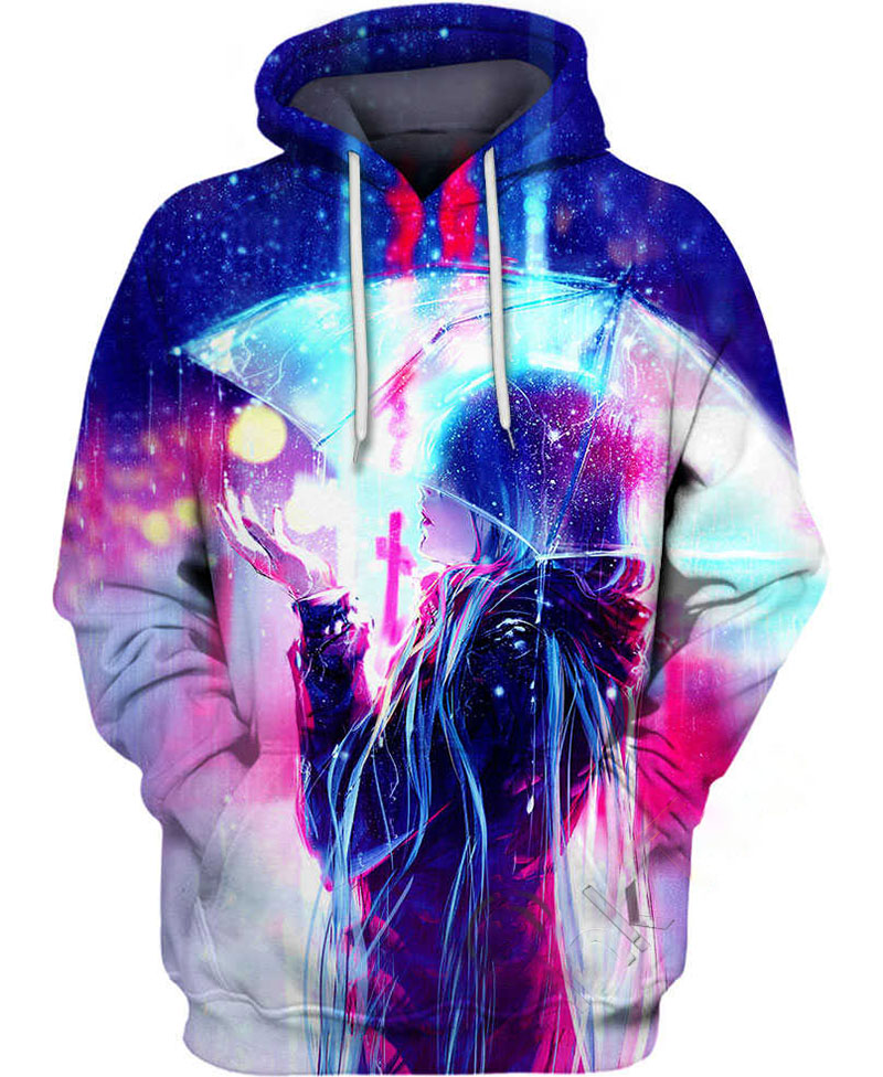 Blurred Lines Hoodie 3D