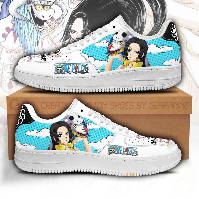 Boa Custom One Piece Anime Nike Air Force Shoes