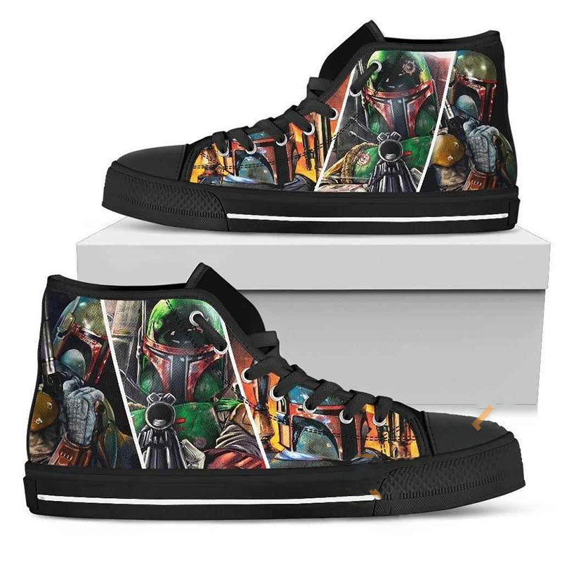 Boba Fett High Top Shoes