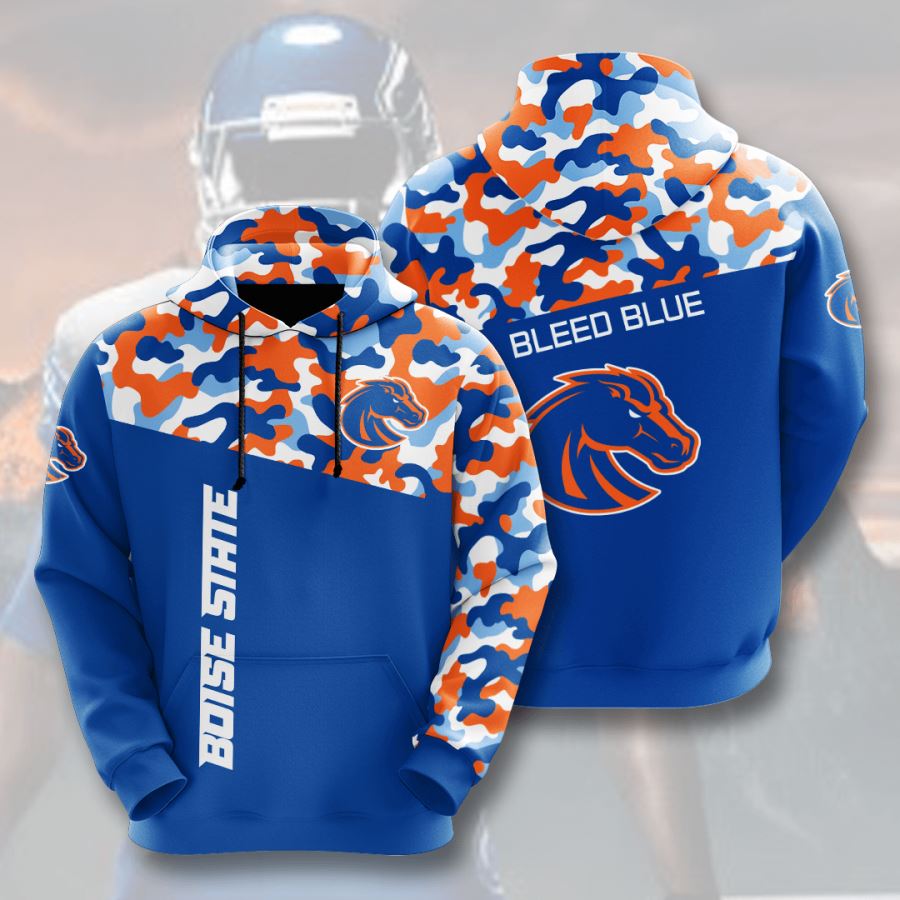 Boise State Broncos Custom Hoodie 3D