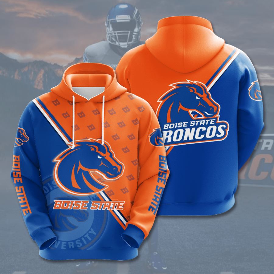 Boise State Broncos Custom Hoodie 3D