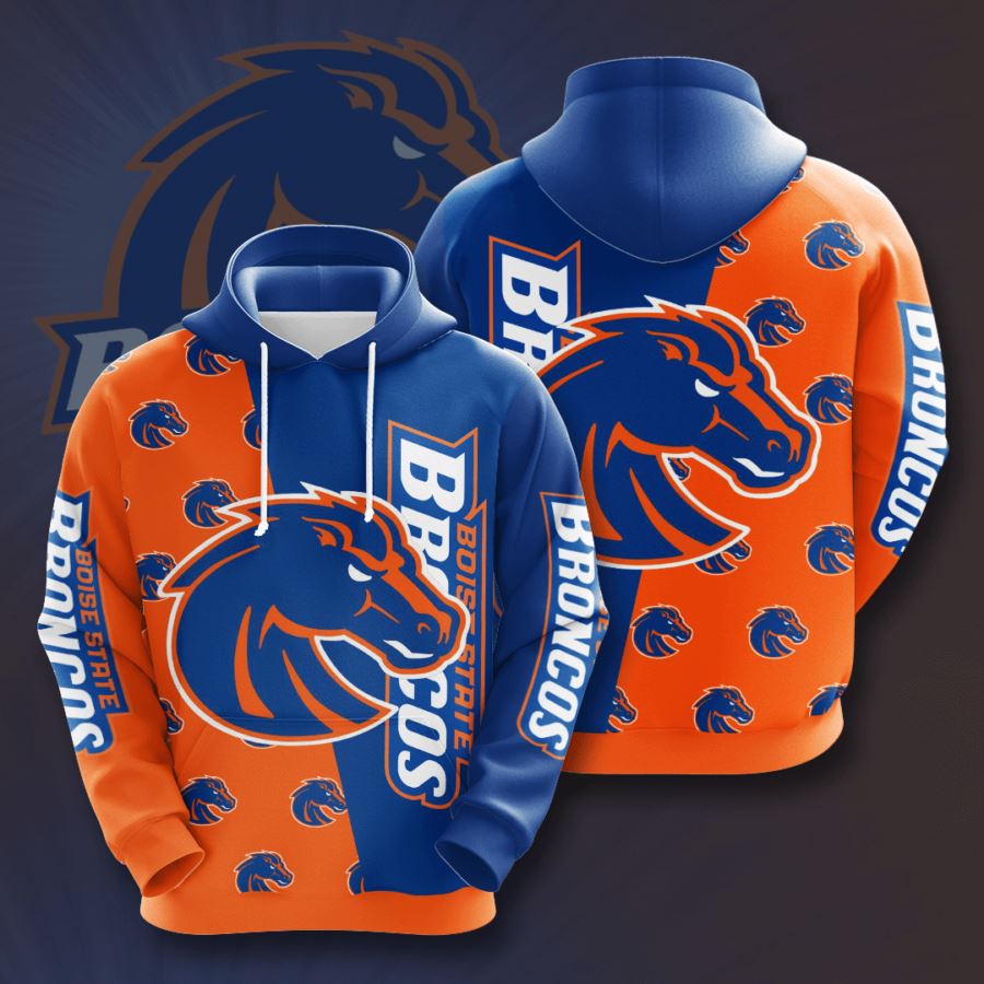 Boise State Broncos Custom Hoodie 3D