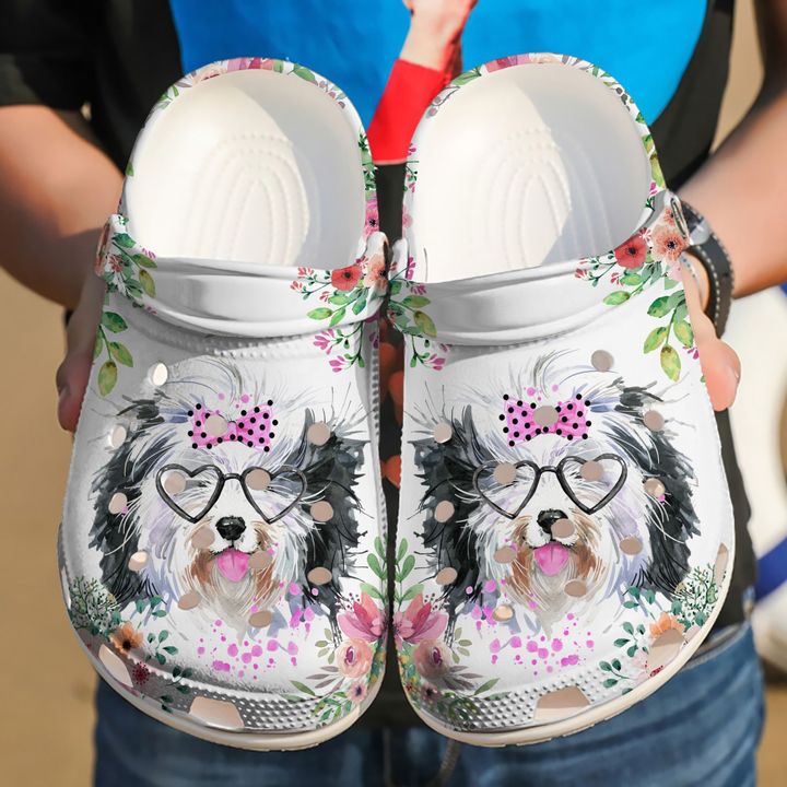 Border Collie Cute Crocs Clog Shoes