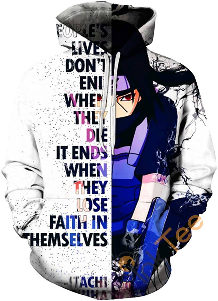 Boruto Naruto Print Pullover With Front Pocket Hoodie 3D