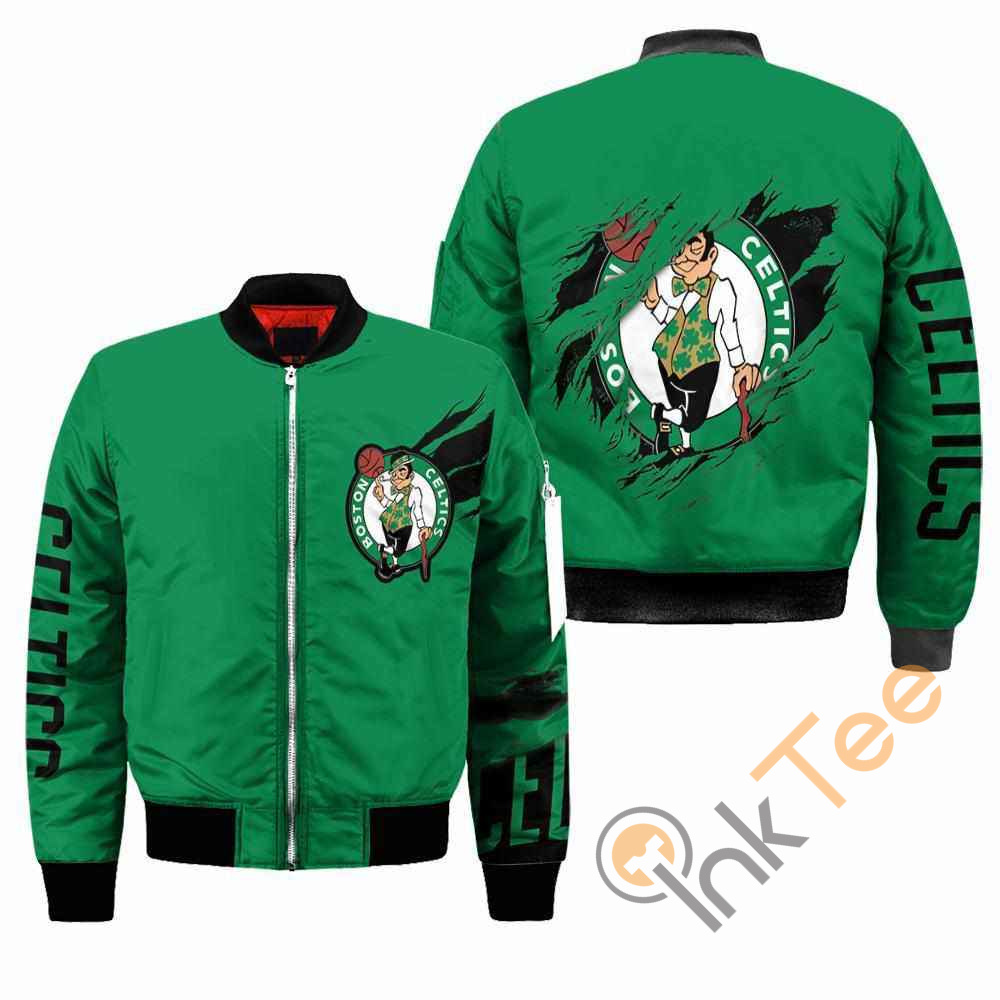 Boston Celtics NBA Apparel Best Christmas Gift For Fans Bomber Jacket