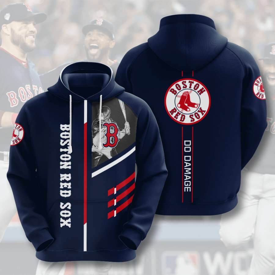 Boston Red Sox Custom Hoodie 3D