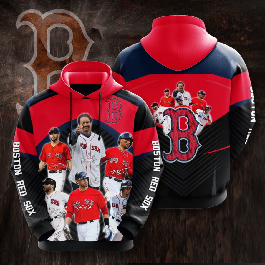 Boston Red Sox Custom Hoodie 3D