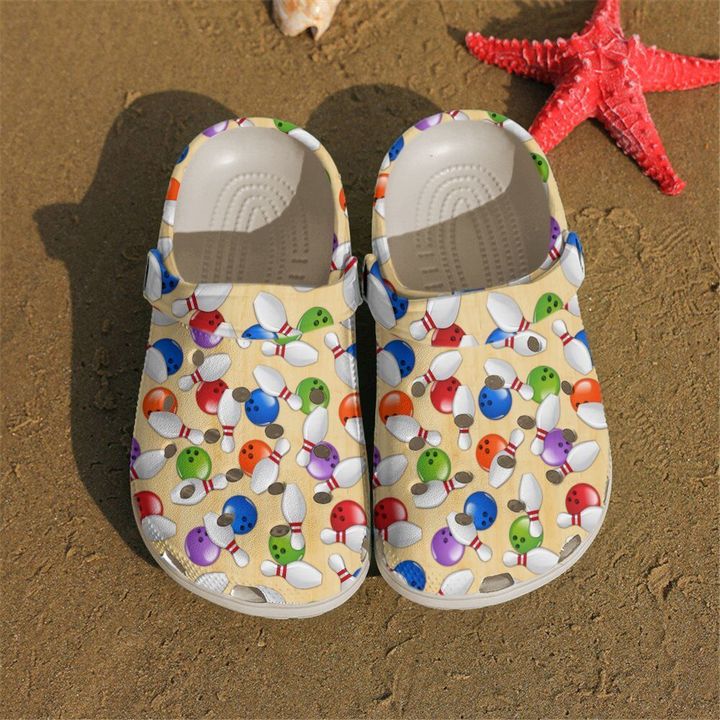 Bowling Lovers Crocs Clog Shoes