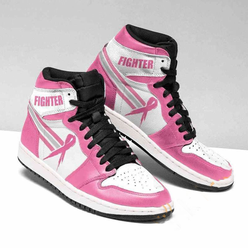 Breast Cancer Custom Air Jordan Shoes