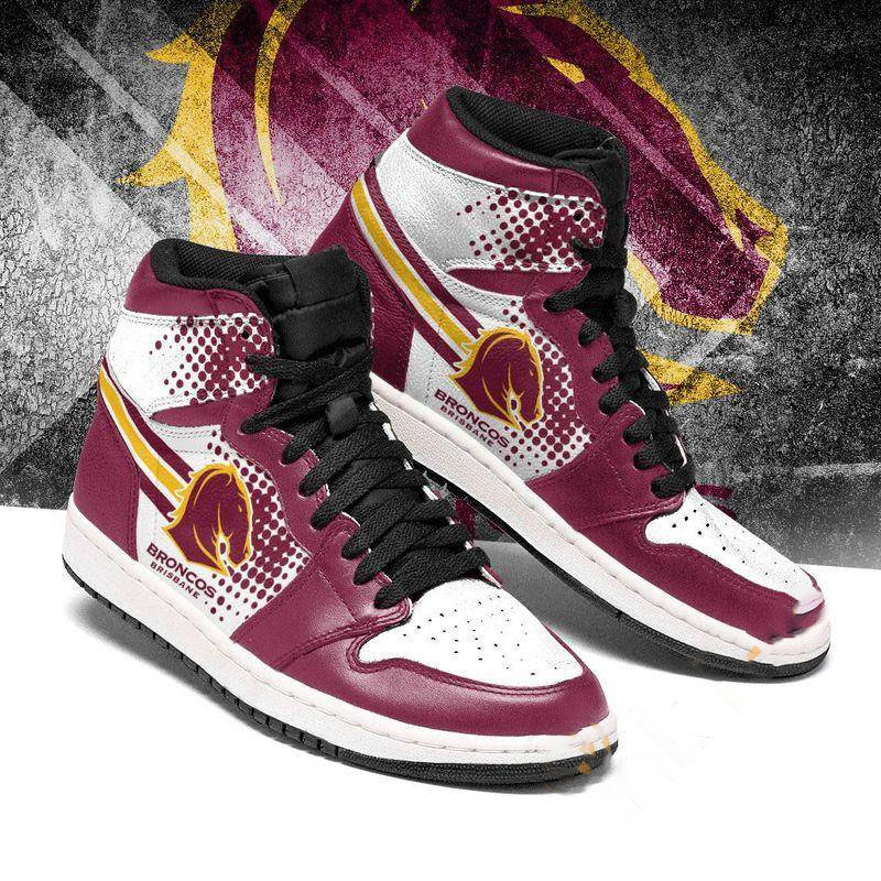 Brisbane Broncos Custom Sneaker Air Jordan Shoes