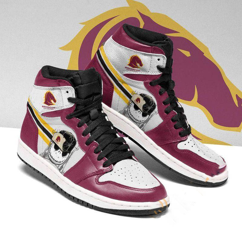 Brisbane Broncos Custom Sneaker Air Jordan Shoes