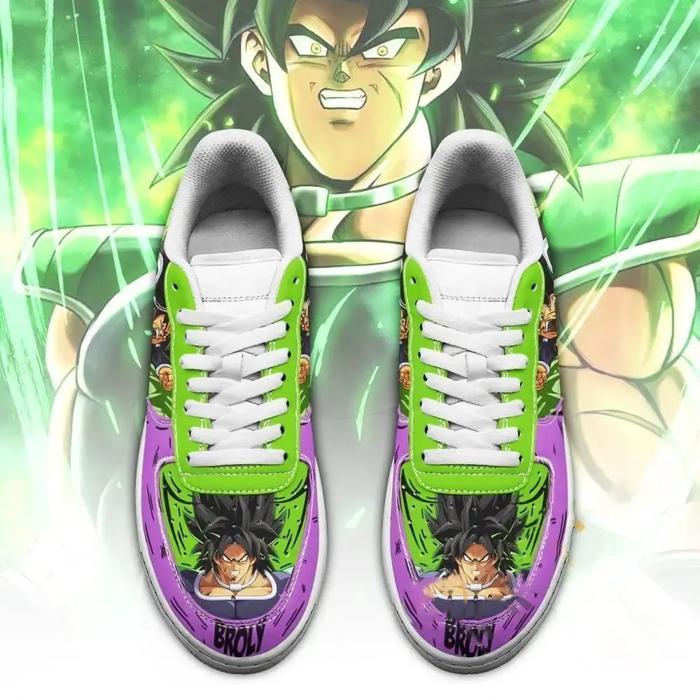 Broly Custom Dragon Ball Anime Fan Gift Amazon Nike Air Force Shoes