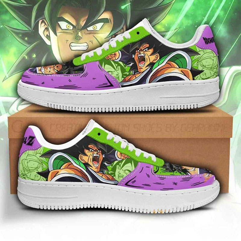 Broly Custom Dragon Ball Anime Nike Air Force Shoes