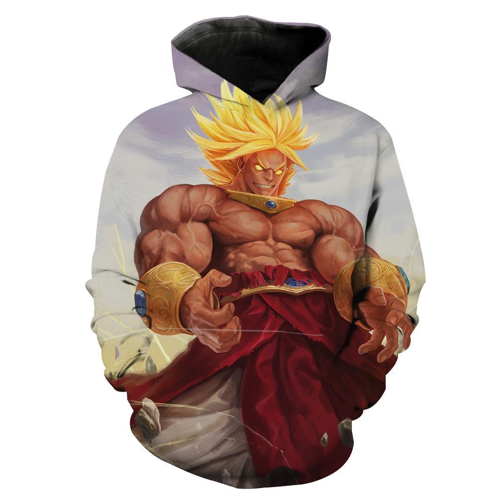Broly Dragon Ball Super Broly Hoodie 3D