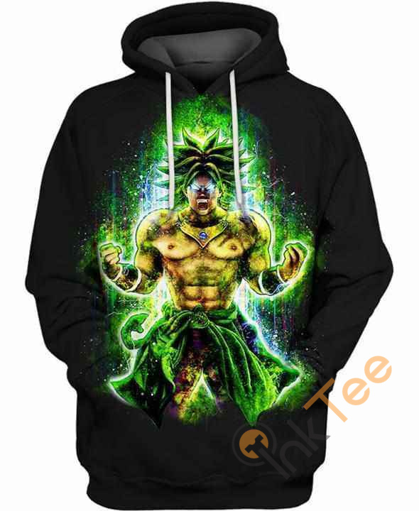 Broly Super Saiyan Hoodie 3d