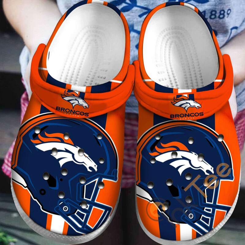 Broncos Crocs Clog Shoes