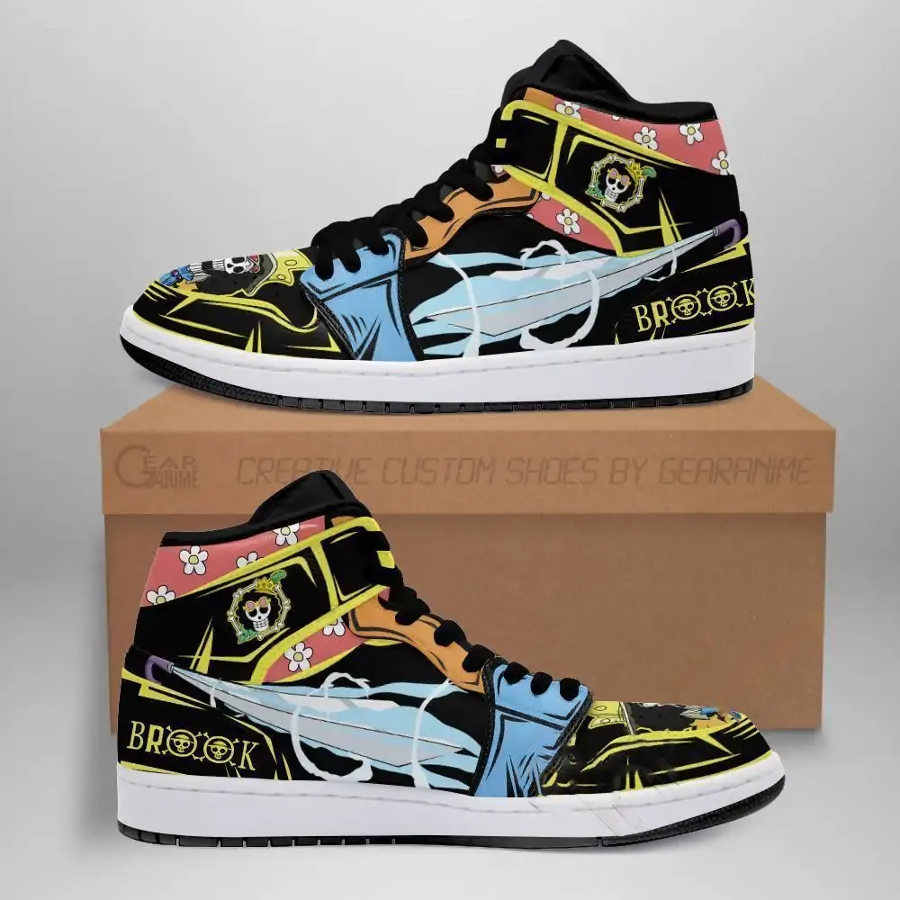 Brook Soul Solid Skill One Piece Anime Amazon Air Jordan Shoes